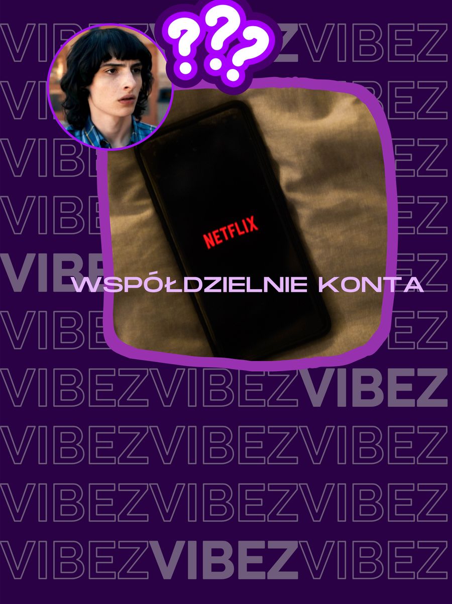 Netflix współdzielnie konta hasła