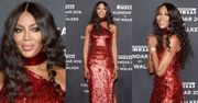 Błyszcząca Naomi Campbell świętuje premierę kalendarza Pirelli