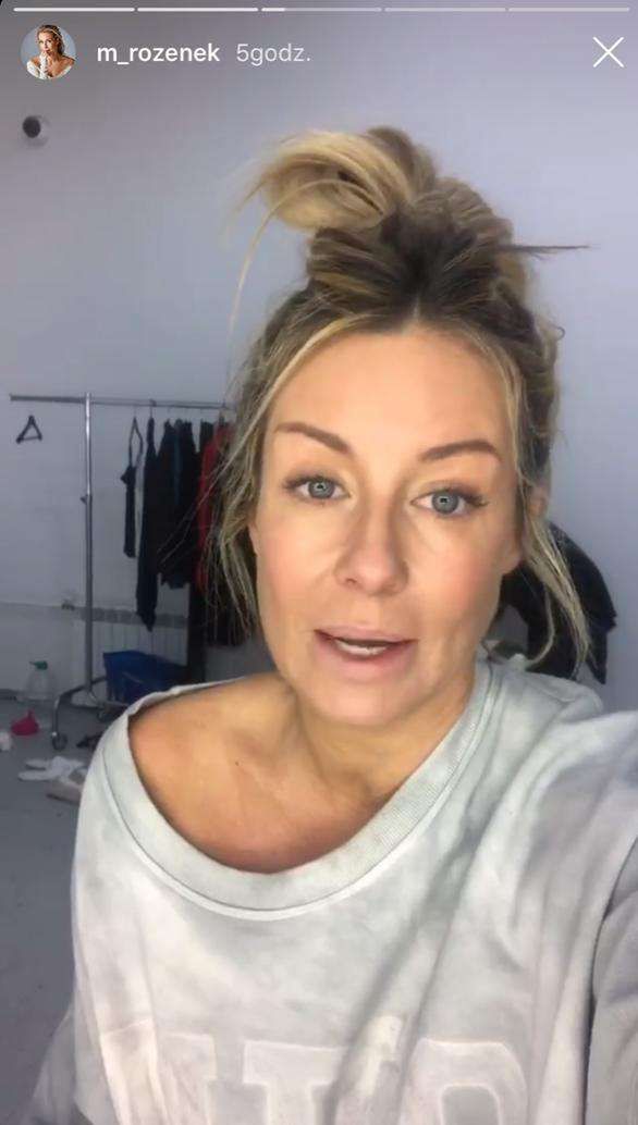 Małgorzata Rozenek bez makijażu