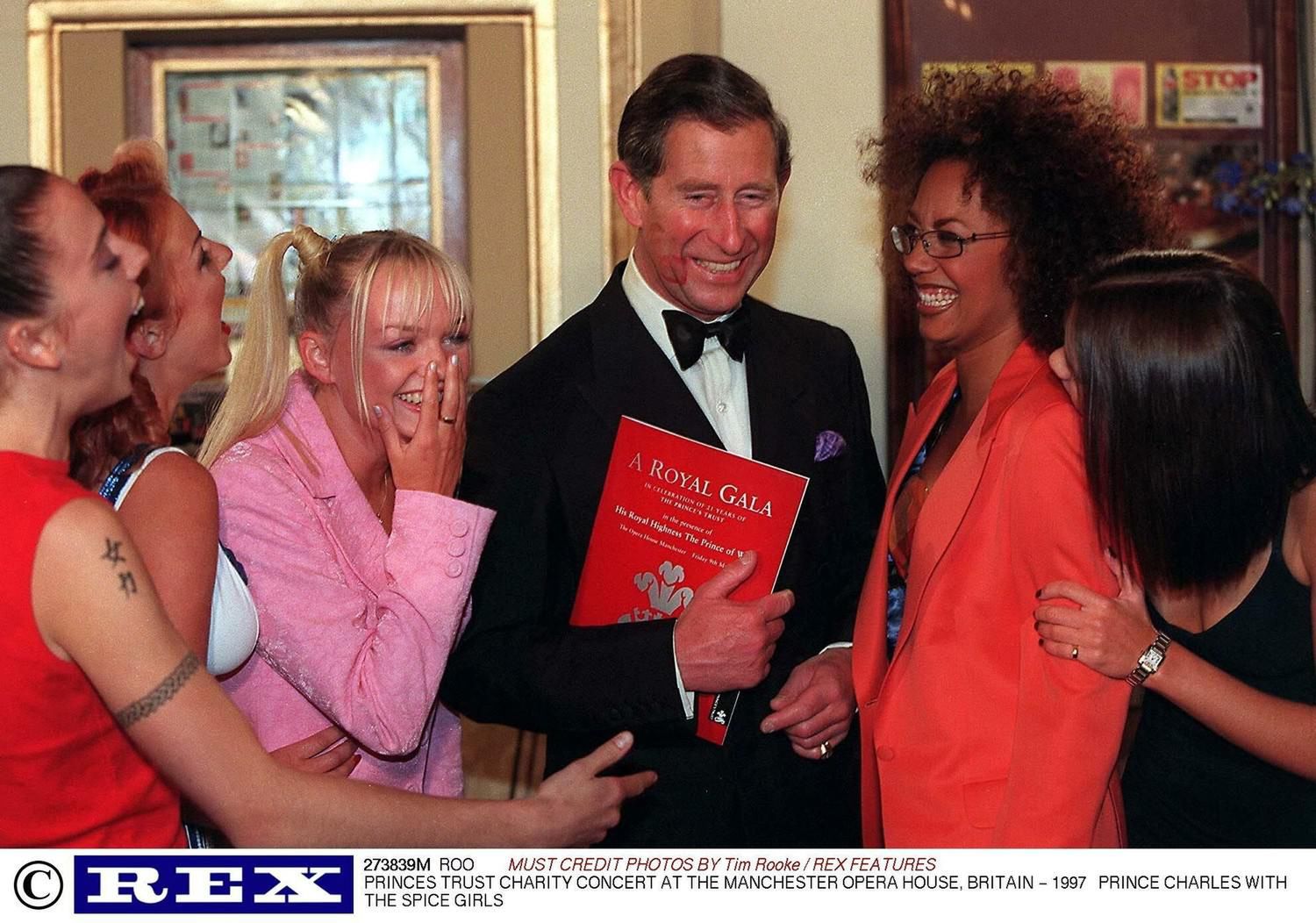 Książę Karol ze Spice Girls