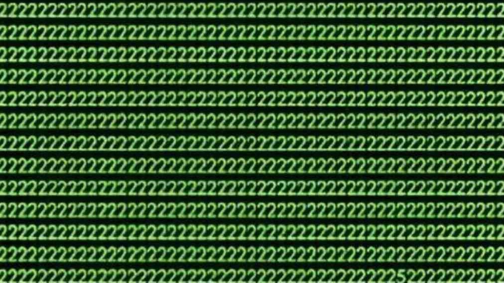 Na znalezienie cyfry 5 masz tylko 5 sekund