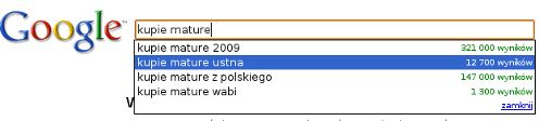 10 nieprzewidywalnych auto-uzupełnień w Google 5