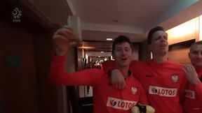 Eliminacje Euro 2020. Rozśpiewany Robert Lewandowski. Ich Troje i Dżem w repertuarze kapitana (wideo)