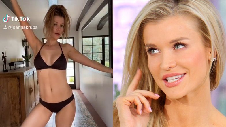 Młodzieżowa Joanna Krupa nagrywa TikToki 4 miesiące po porodzie (WIDEO)