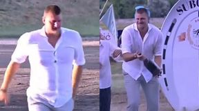 Łzy radości gwiazdy NBA. Jego koń wygrał w Serbii