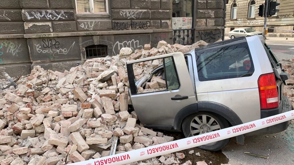 skutki trzęsienia ziemi w Chorwacji