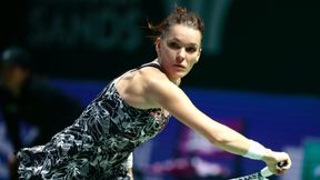 WTA Shenzhen: pierwsze katusze z nową rakietą. Agnieszka Radwańska obroniła trzy meczbole!