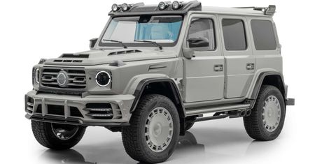 Wygląda jak zabawka, ale ma 850 KM. Mansory zrobiło wyjątkową Klasę G