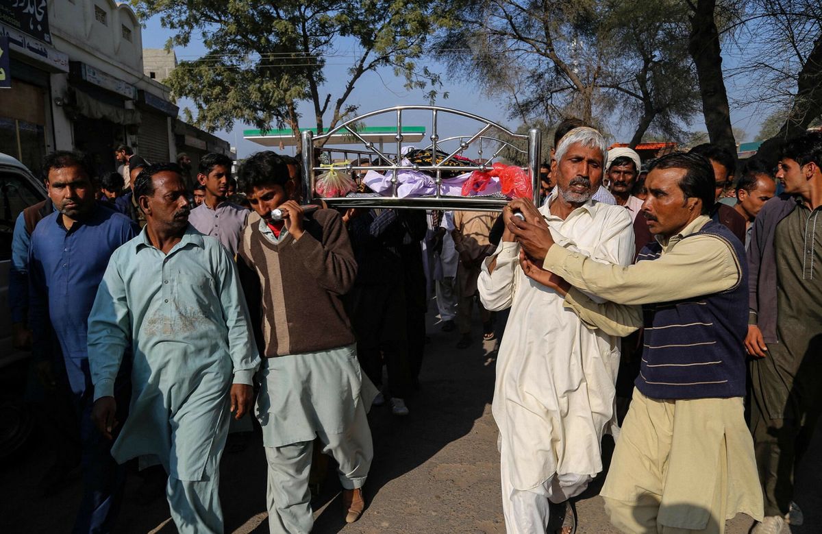 Tragedia w Pakistanie. Tłum ukamieniował chorego psychicznie mężczyznę 