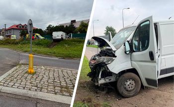 Wypadek pod Płockiem. Ranne cztery osoby, w tym dwoje dzieci
