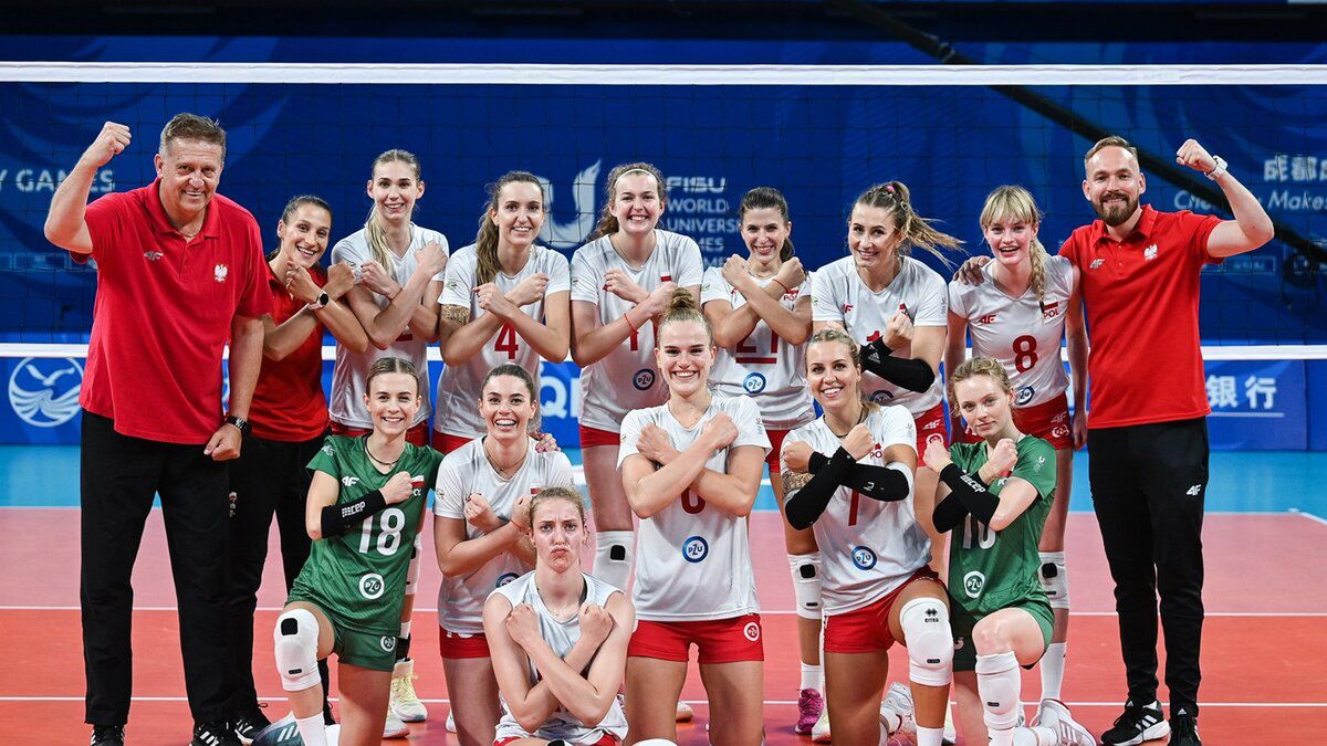 Materiały prasowe / Polska Siatkówka / Reprezentacja Polski kobiet w uniwersjadzie