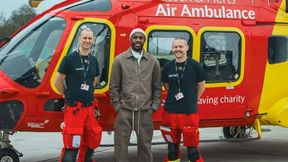 Spotkał ratowników, którzy uratowali mu życie. Wzruszające słowa