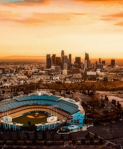 American dream i słoneczna Kalifornia w lutym