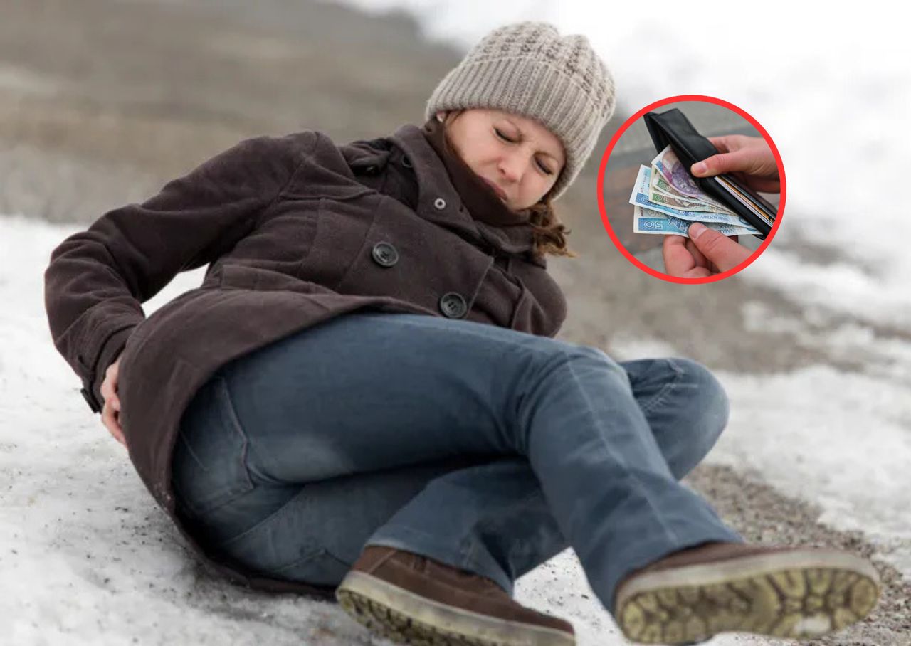 Odszkodowanie za upadek na lodzie. Spełniasz te warunki? Tyle otrzymasz