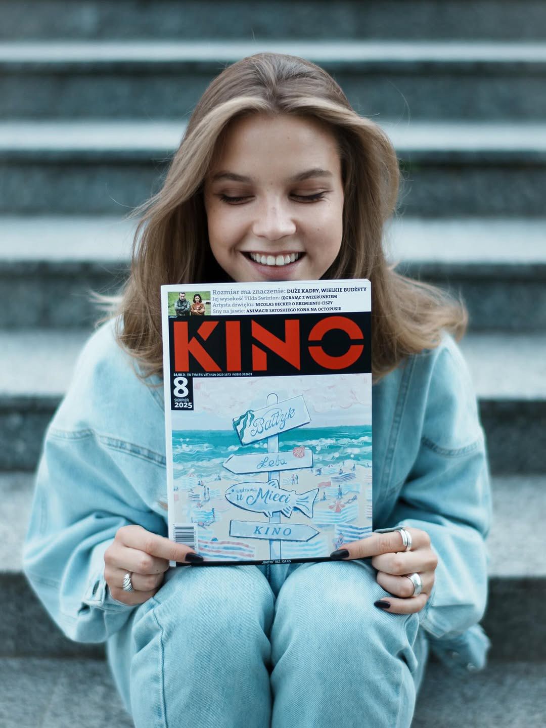 Iga Lis z magazynem "Kino"