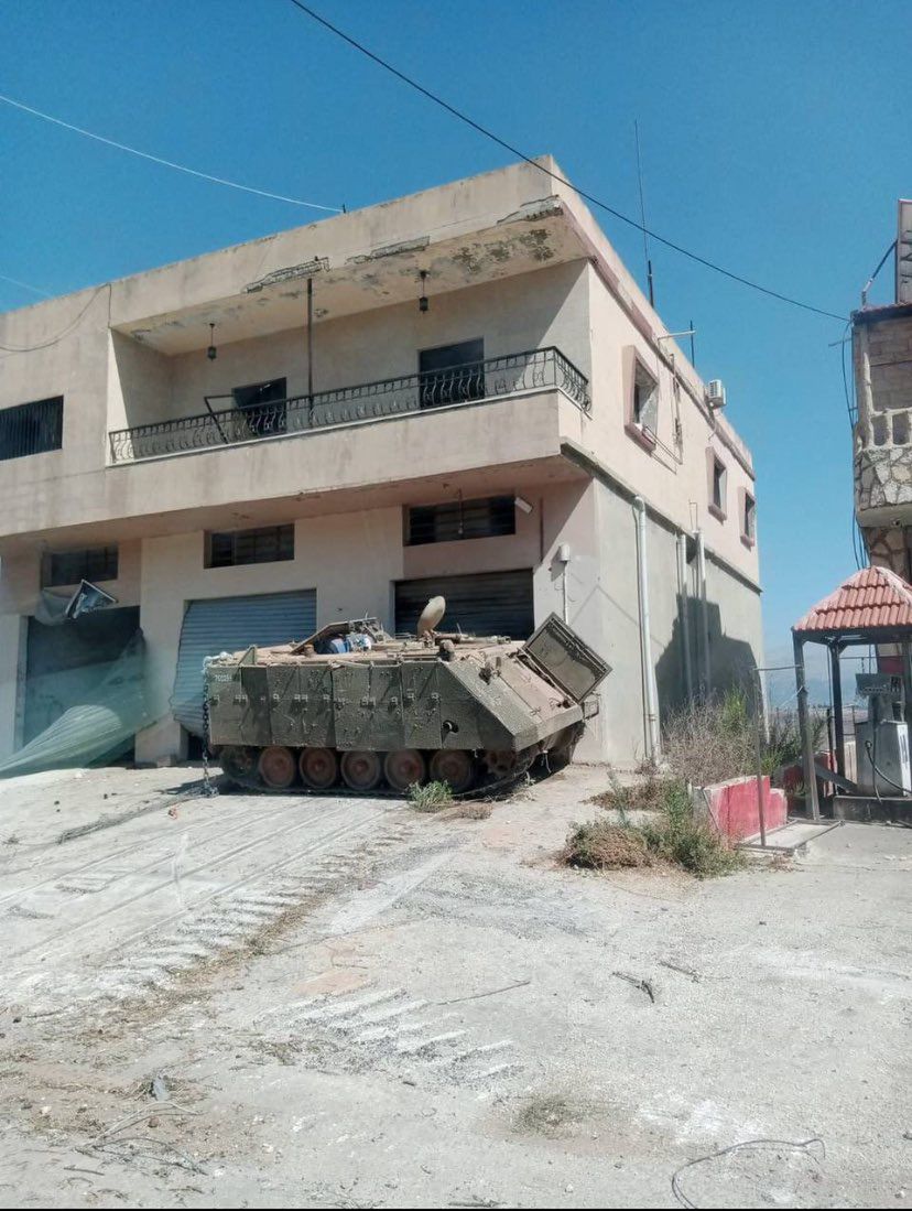 Israeli M113 Zelda armoured personnel carrier as a Trojan horse.