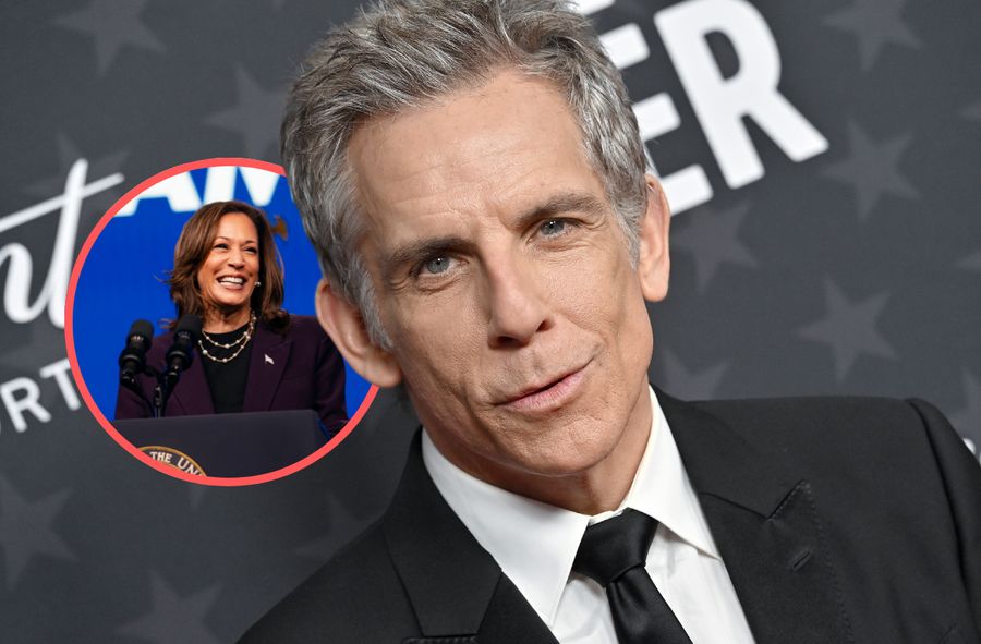 Ben Stiller wspiera Kamalę Harris i żartuje o Żydach