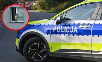 Groza na osiedlu. 1,5-roczny chłopiec chodził po zewnętrznym parapecie