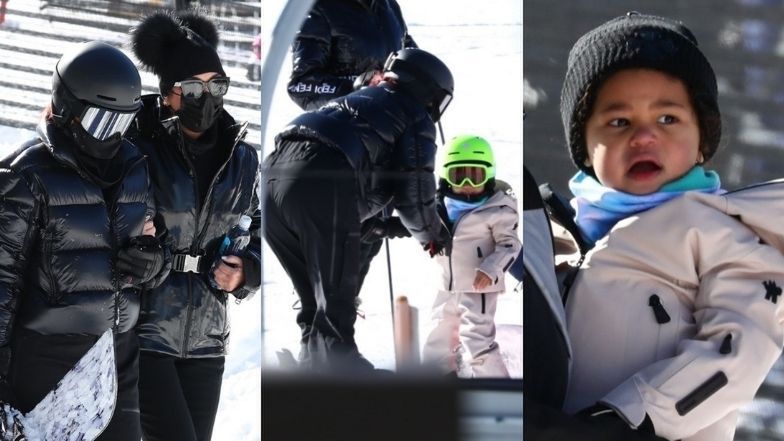 Kylie Jenner uczy Stormi jeździć na nartach podczas rodzinnego wypadu do Aspen