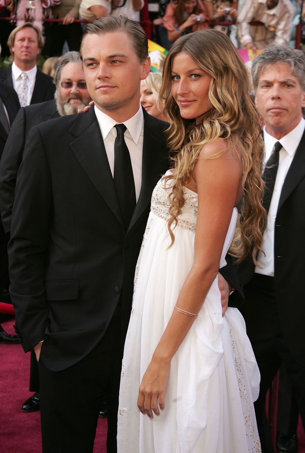 Leonardo DiCaprio i Gisele Bundchen - Oscary 2005