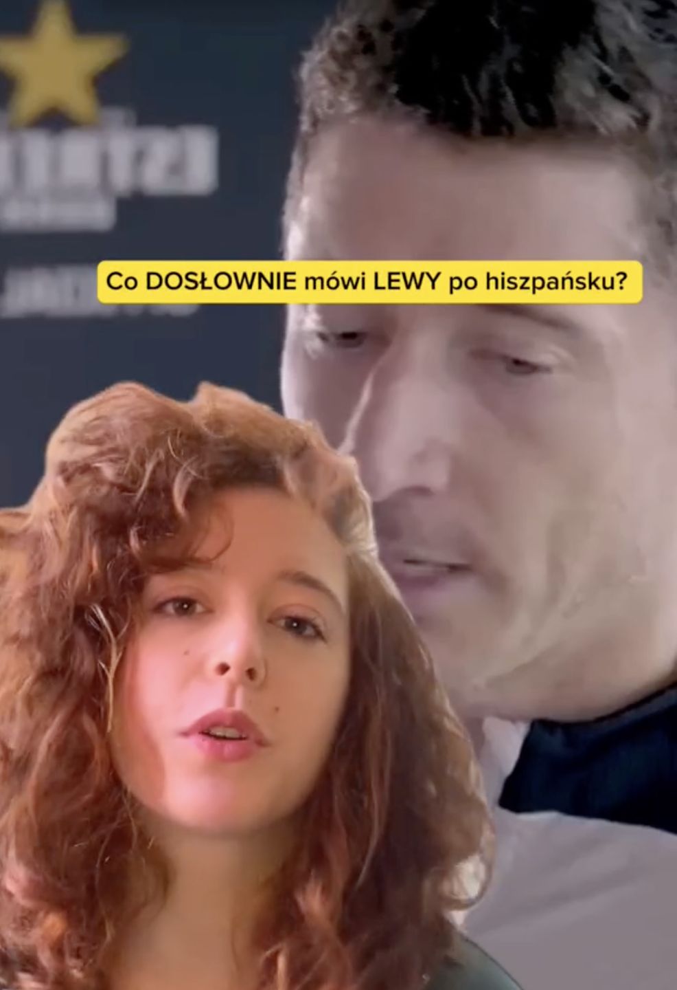 Tiktokerka ocenia hiszpańskie wypowiedzi Roberta Lewandowskiego