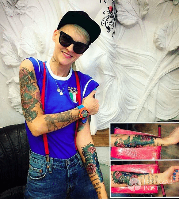 Agnieszka Chylińska ma nowy tatuaż