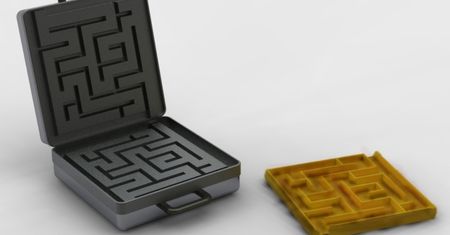 Waffle Maze - gofrowy labirynt