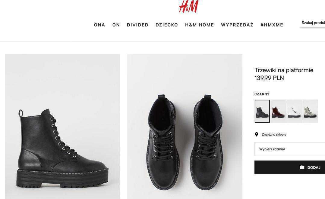 Glany z H&M