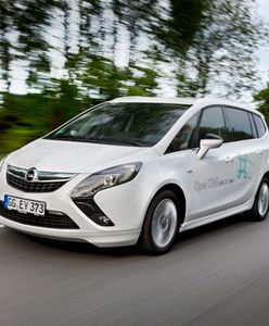 Napędzany gazem ziemnym Opel Zafira z ekologiczną nagrodą