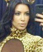 Kim Kardashian w stroju pantery