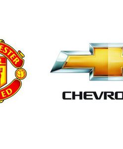 Logo Chevrolet na koszulkach Manchester United