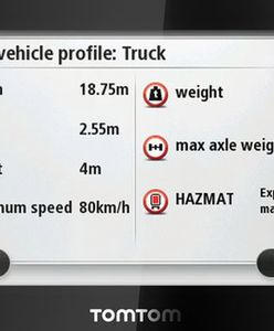 Nowa nawigacja dla ciężarówek