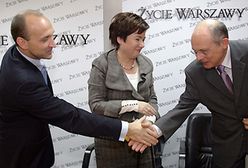 Marcinkiewicz wygrywa pierwszą turę wyborów w stolicy