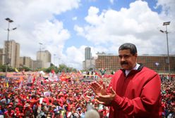 Prezydent Wenezueli musiał uciekać przed rozwścieczonym tłumem. Towarzyszyły mu wyzwiska i uderzenia w blaszane garnki