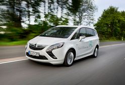 Napędzany gazem ziemnym Opel Zafira z ekologiczną nagrodą