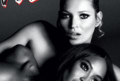 Kate Moss i Naomi Campbell nago na okładce magazynu!