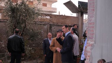 Baszar al-Asad w Hims