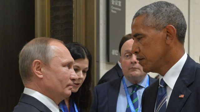 Władimir Putin i Barack Obama na wrześniowym szczycie G20