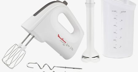 Moulinex PowerMix - mikser z pochyloną misą