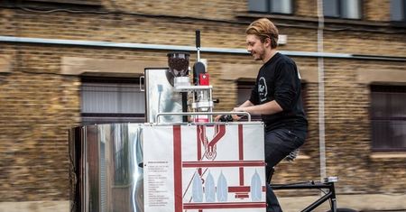 Velopresso - ekspres do kawy zasilany siłą mięśni