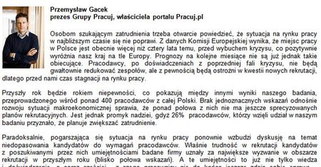 Rynek pracy wyhamował