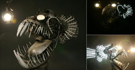 Deep Sea Angler Fish - makabryczna lampa