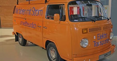 Historyczny „ogórek” VW z napędem elektrycznym