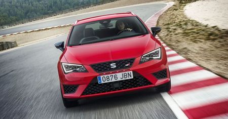Seat Leon Cupra ST z szeregiem elementów poprawiających prowadzenie