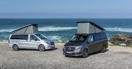 Nowe pojazdy wakacyjne Mercedesa