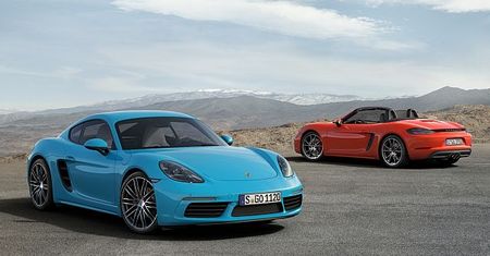Porsche 718 Cayman z 4-cylindrowym silnikiem turbo