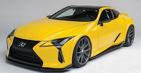 525-konny Lexus LC 500 na targach SEMA