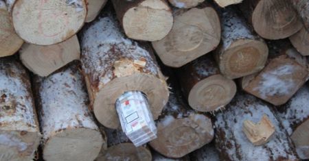 CBŚP i celnicy powstrzymali przemyt papierosów ukrytych w balach sosnowych