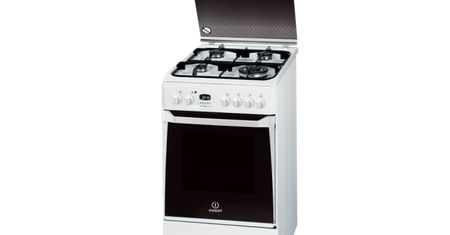 Indesit KN3G650SA(W)/U - niedroga kuchenka gazowo-elektryczna