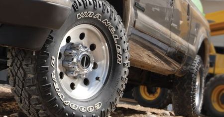 Opona Goodyeara z nagrodą off-roadową